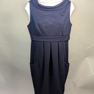Adriana PAPELL in Dark Navy Blue dress. It's a size 10 with Pockets.